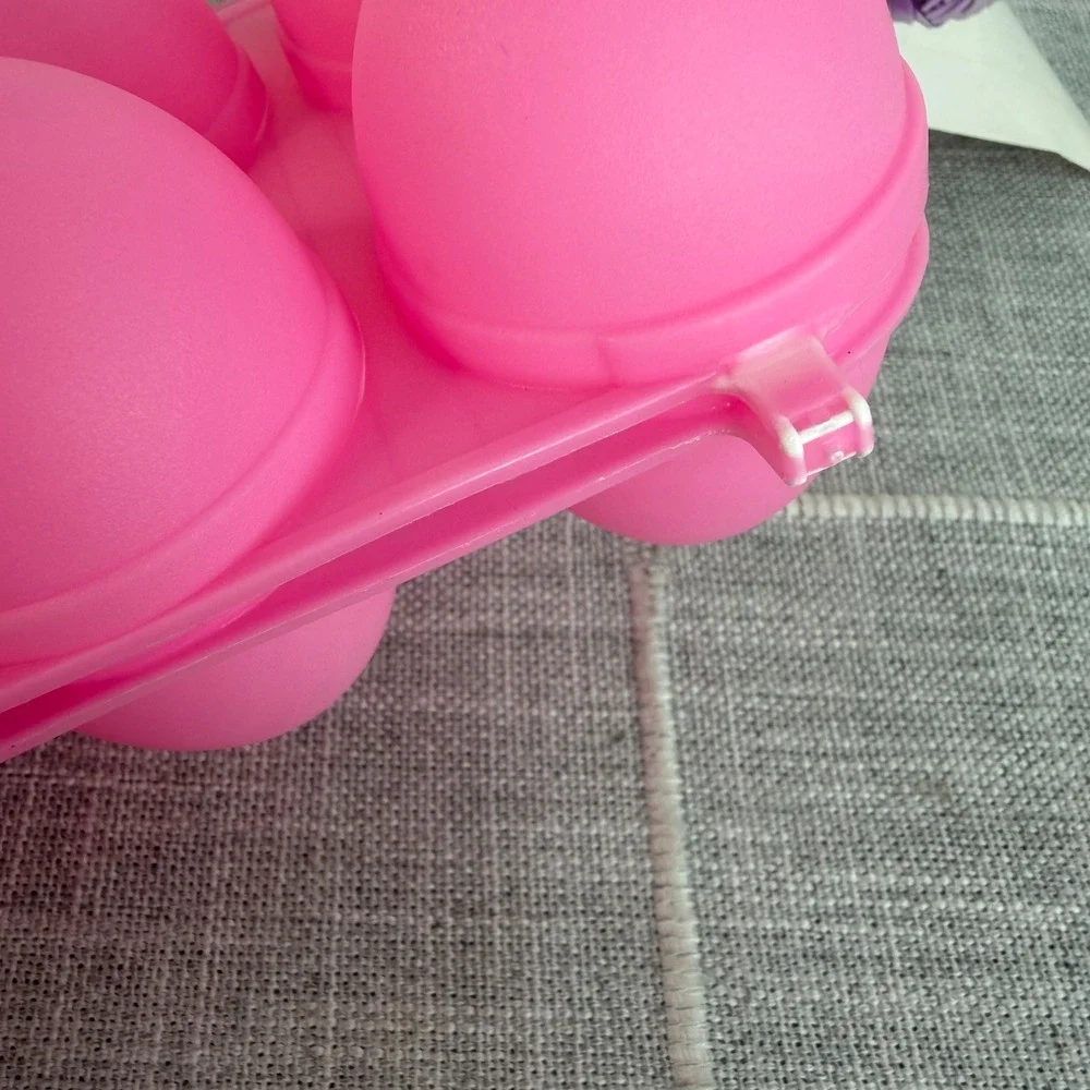 Jell O Jiggler Egg Mold‎ Pink Smooth NEW Jell-o